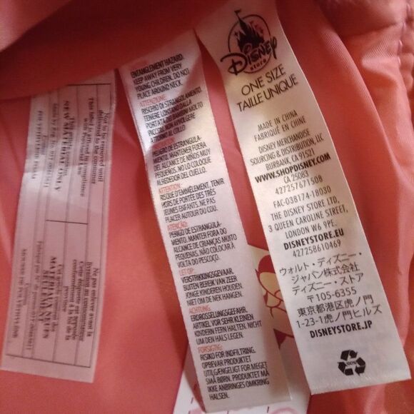 Disney Store Minnie Mouse Fuzzy Pink Backpack - Picture 9 of 11